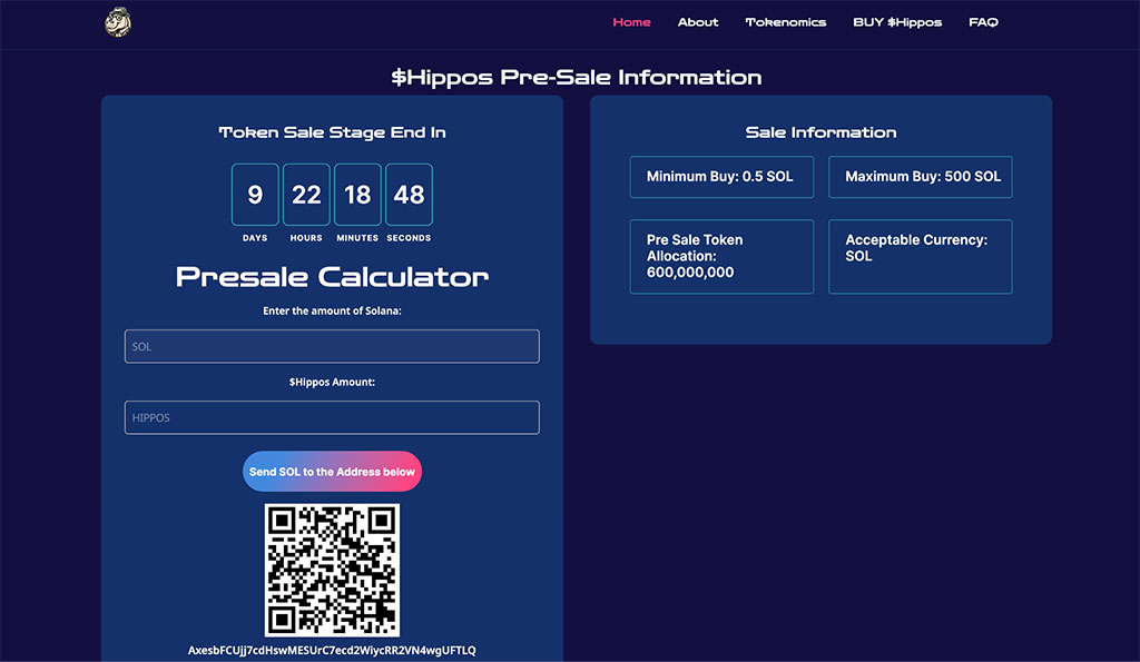 Solana Memecoin Traders Flock to HippoSol Token Presale, Citing Unmatched Potential and Community Spirit