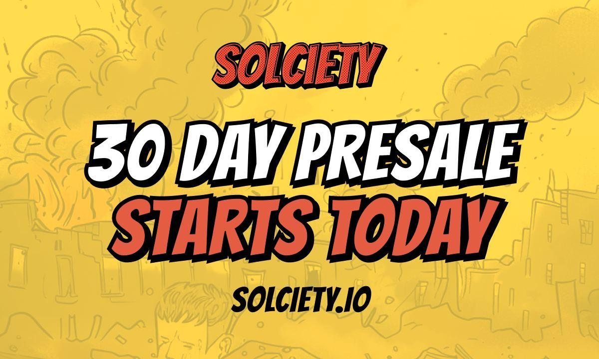 New SOL Meme Coin, Solciety, Launches Today with 30-Day ICO