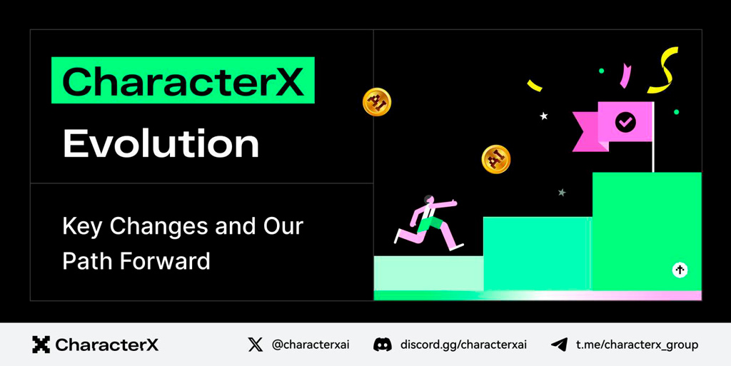 CharacterX Announced its Product’s Key Changes and the Company’s Blueprint