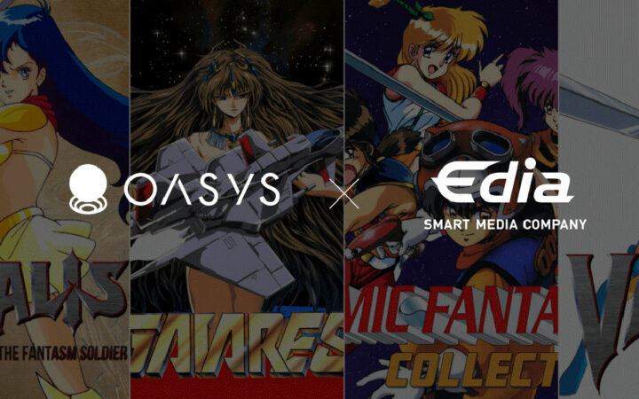 Oasys Partners with Edia Corporation to Revolutionize Retro Gaming