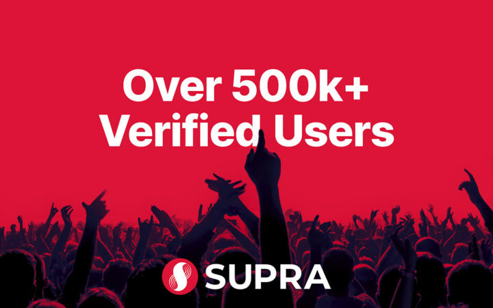 Supra Sets World Record with 500,000 KYC-Verified Users for Upcoming Airdrop