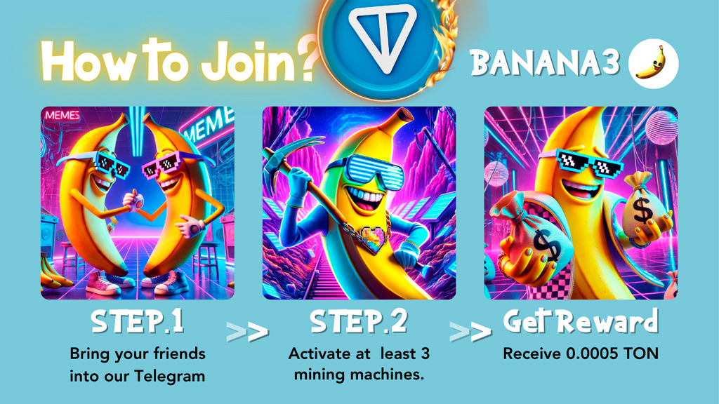 Official News Release: Banana3 Goes Live on Binance with a Surge of Hamster Kombat Players!