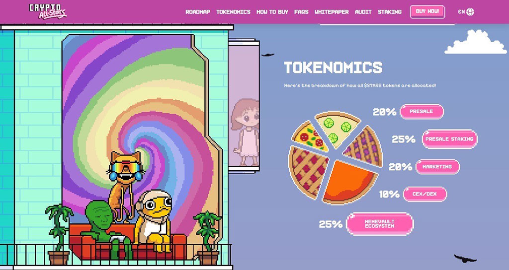 Crypto All-Stars (STARS) Launches Token Presale - Next Big Meme Coin?