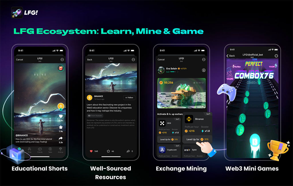 Introducing LFG!: Your All-in-One Web3 Edutainment Super App