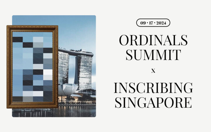 Ordinals Summit Partners with Inscribing Atlantis to Unveil Premier Bitcoin Event During Token2049 in Singapore