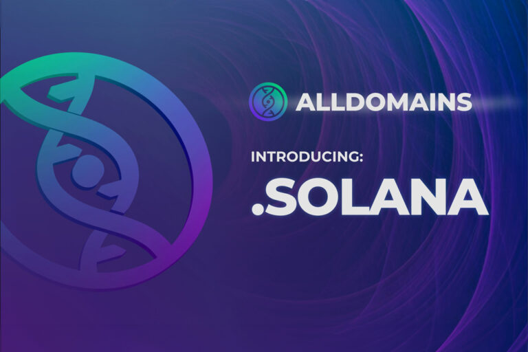 AllDomains Launches .solana TLD, Offering 50% Revenue Sharing with the Solana Community