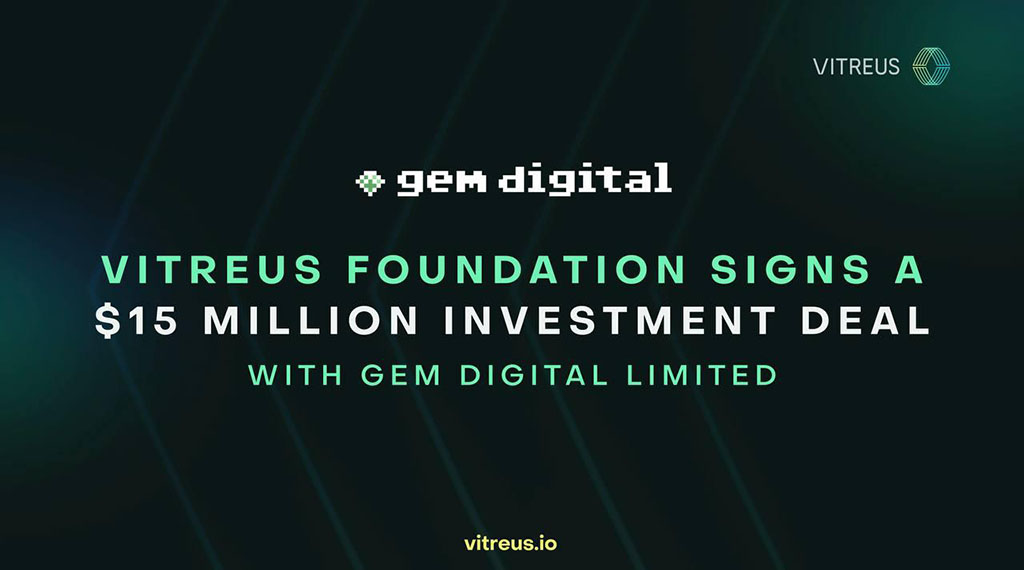 Vitreus Secures $15 Million Investment from GEM Digital to Drive Decentralized AI Growth