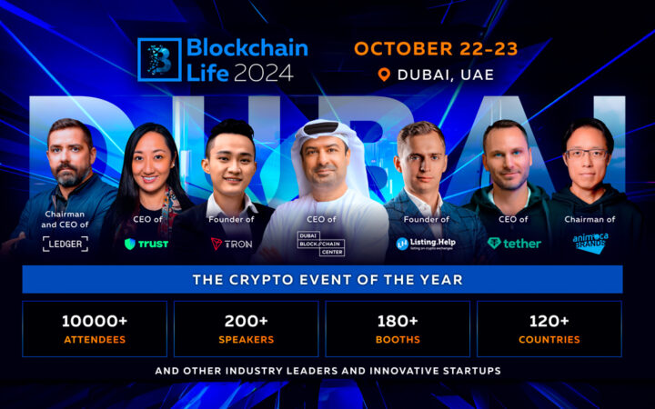 Blockchain Life 2024 in Dubai: A Legendary Gathering of Market Insiders Ahead of the Bull Run