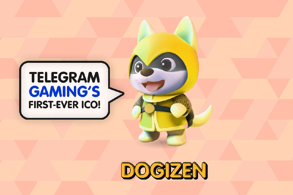 First ICO within Telegram Planned via Viral Game Dogizen
