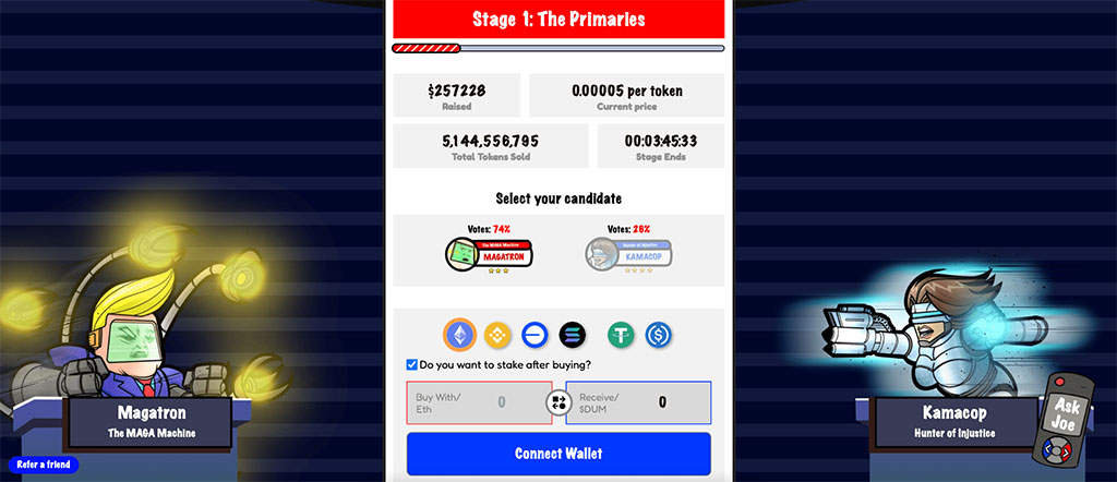 FreeDum Fighters Raises $250K in Week One of Presale: Next PolitiFi Token to Explode?