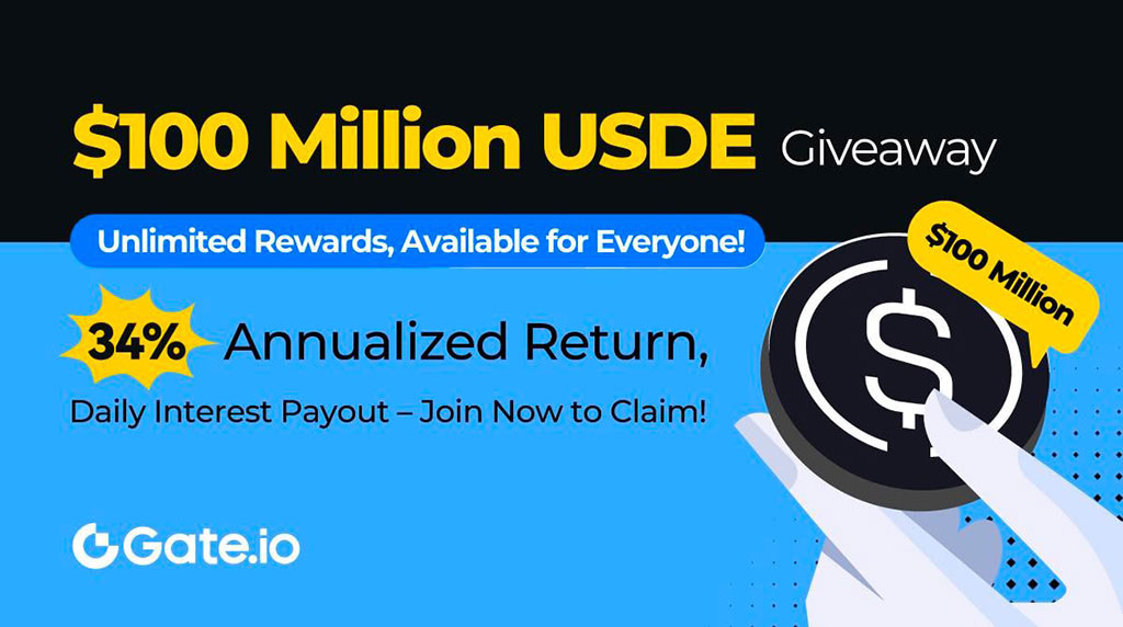 Gate.io Launches USDE Financial Products with Annualized Returns of Up to 54%, Ushering in a High-Return Era for Stablecoin Investments