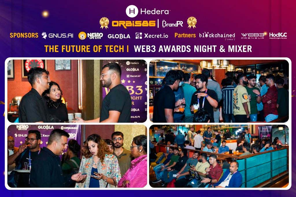 Web3 Awards Night & Mixer: A Celebration of Web3 Excellence in Bengaluru