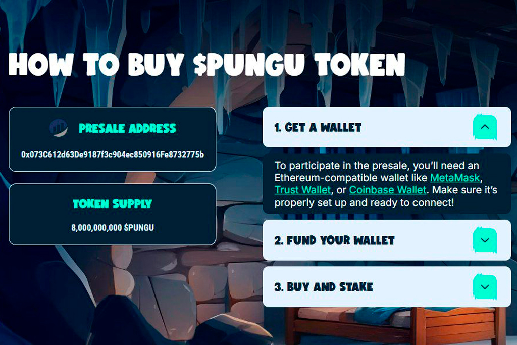 New Memecoin Pengu Unleashed Raise $1.5M in Frst Day of Presale