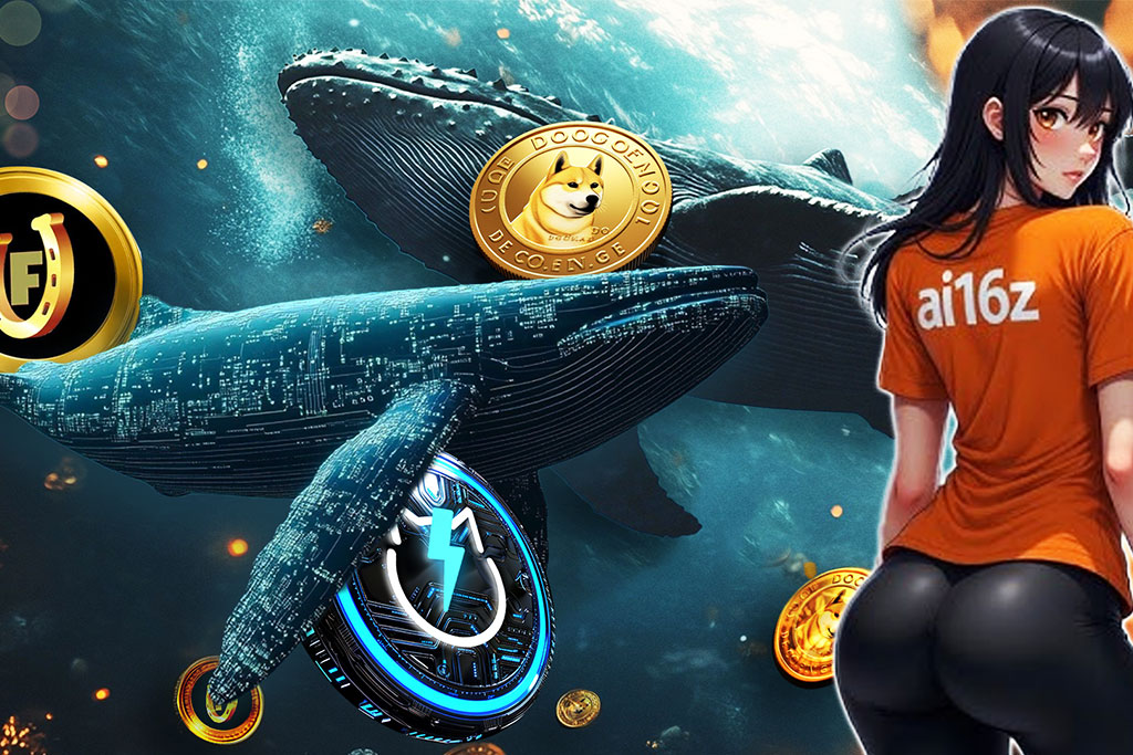 Top Trending Meme Coins Whales Are Scooping Up: Dogecoin, ai16z, Jetbolt, and Fartcoin