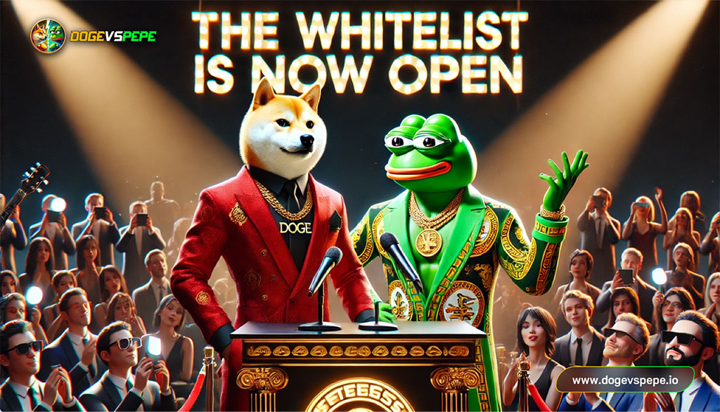Can DogevsPepe Break Presale Records Set by Filecoin and Tezos? Whitelist Now Open!