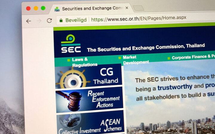 Thailand SEC Eyes New Era with Tokenized Securities System