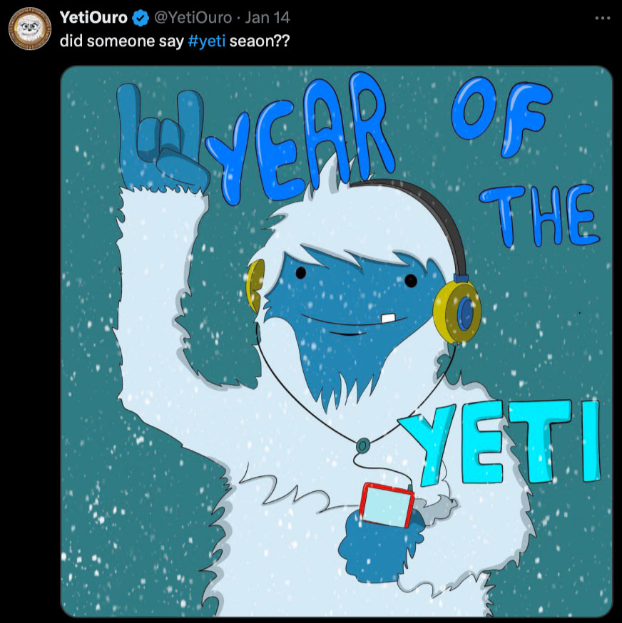 Yeti Ouro Investors Could Be on Same Ride as Dogecoin in 2021