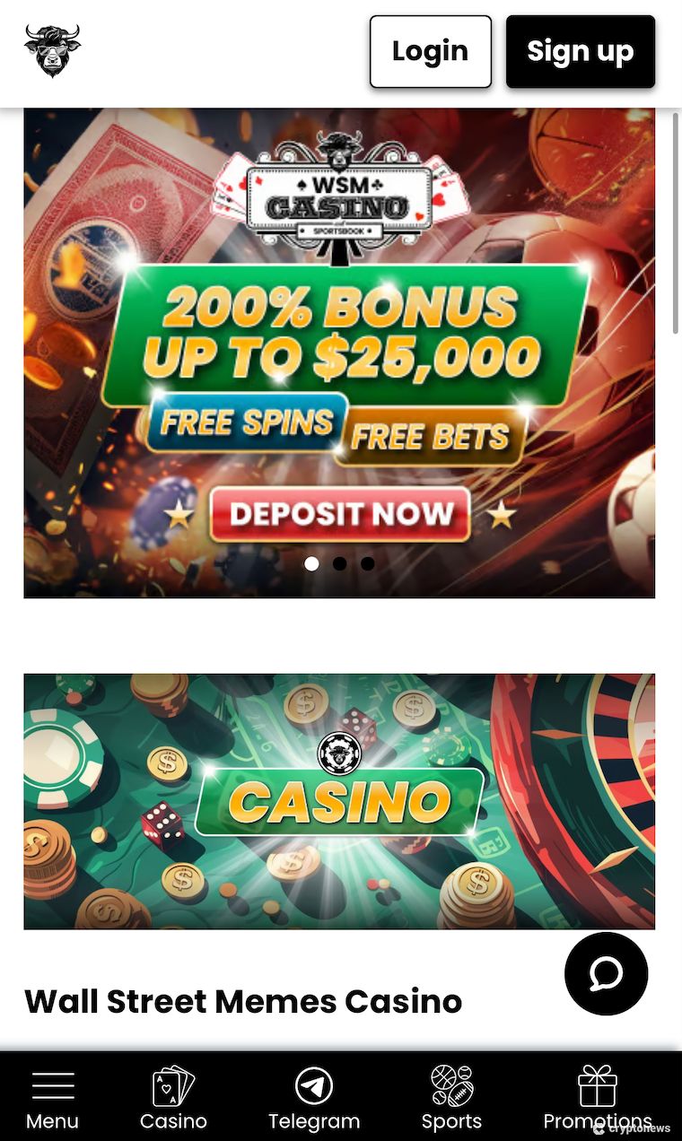 Wall Street Memes Casino