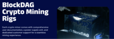 BlockDAG crypto mining rigs with comprehensive documentation, power supply unit, and customer support for accessible BDAG mining