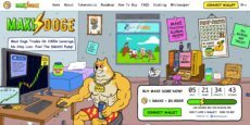 Maxi Doge presale page