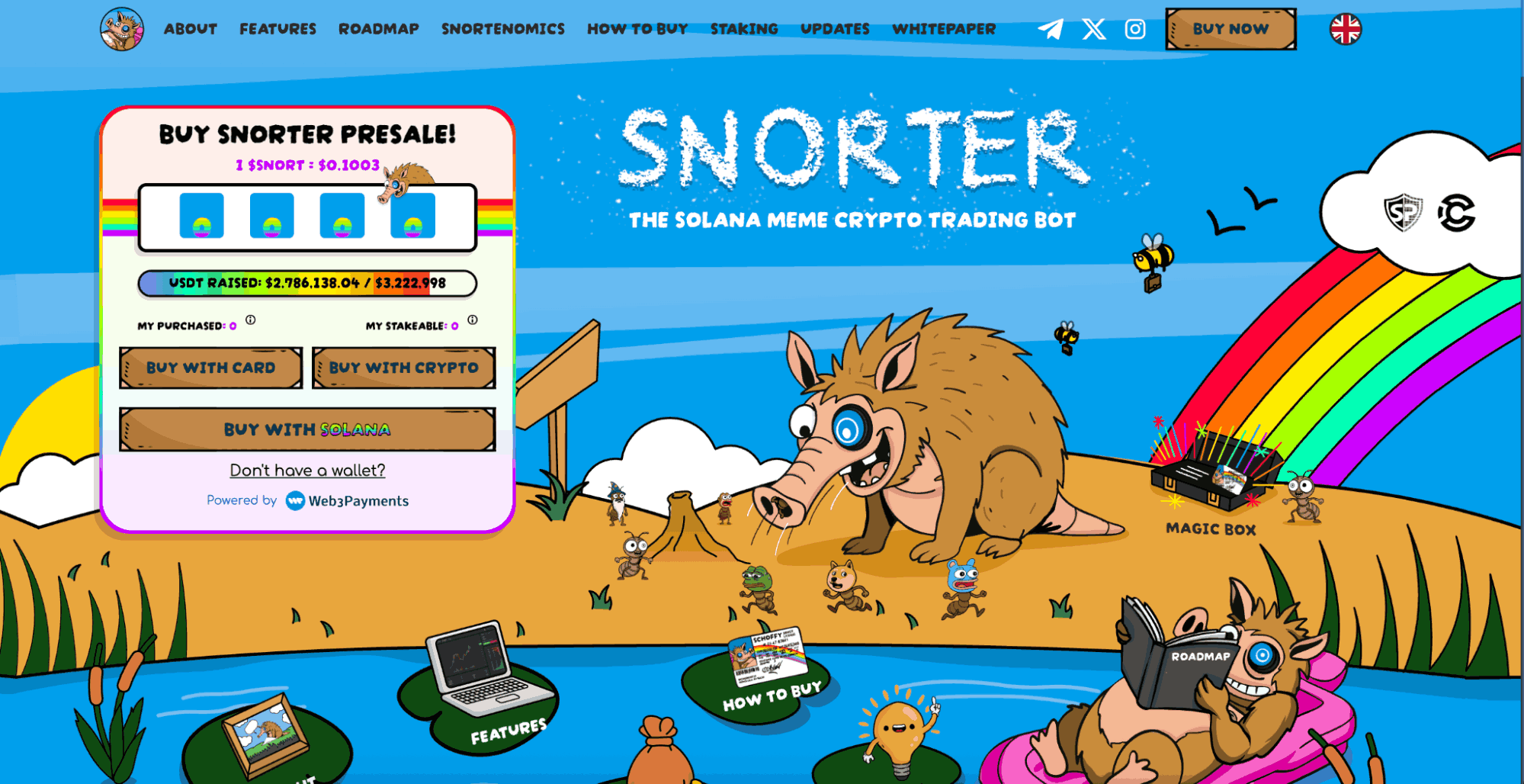 Snorter ico krüpto