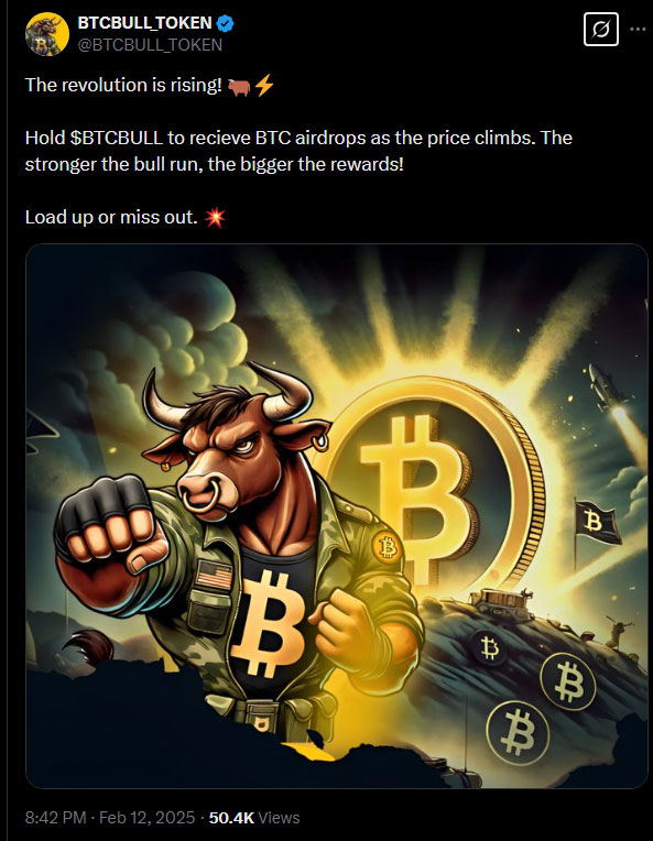 Bitcoin Bounces to $83K as BTC Bull Token Charges Raises $3.7M in ICO