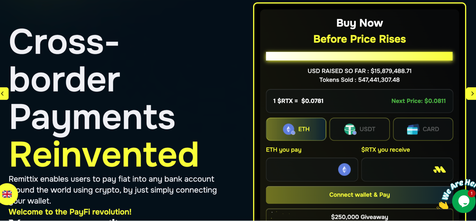 Remittix Homepage