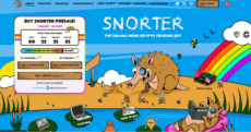 Snort presale page