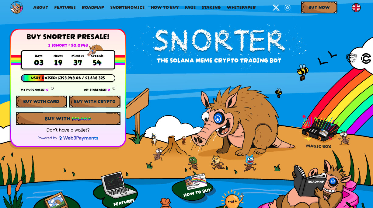 Snorter Token Presale