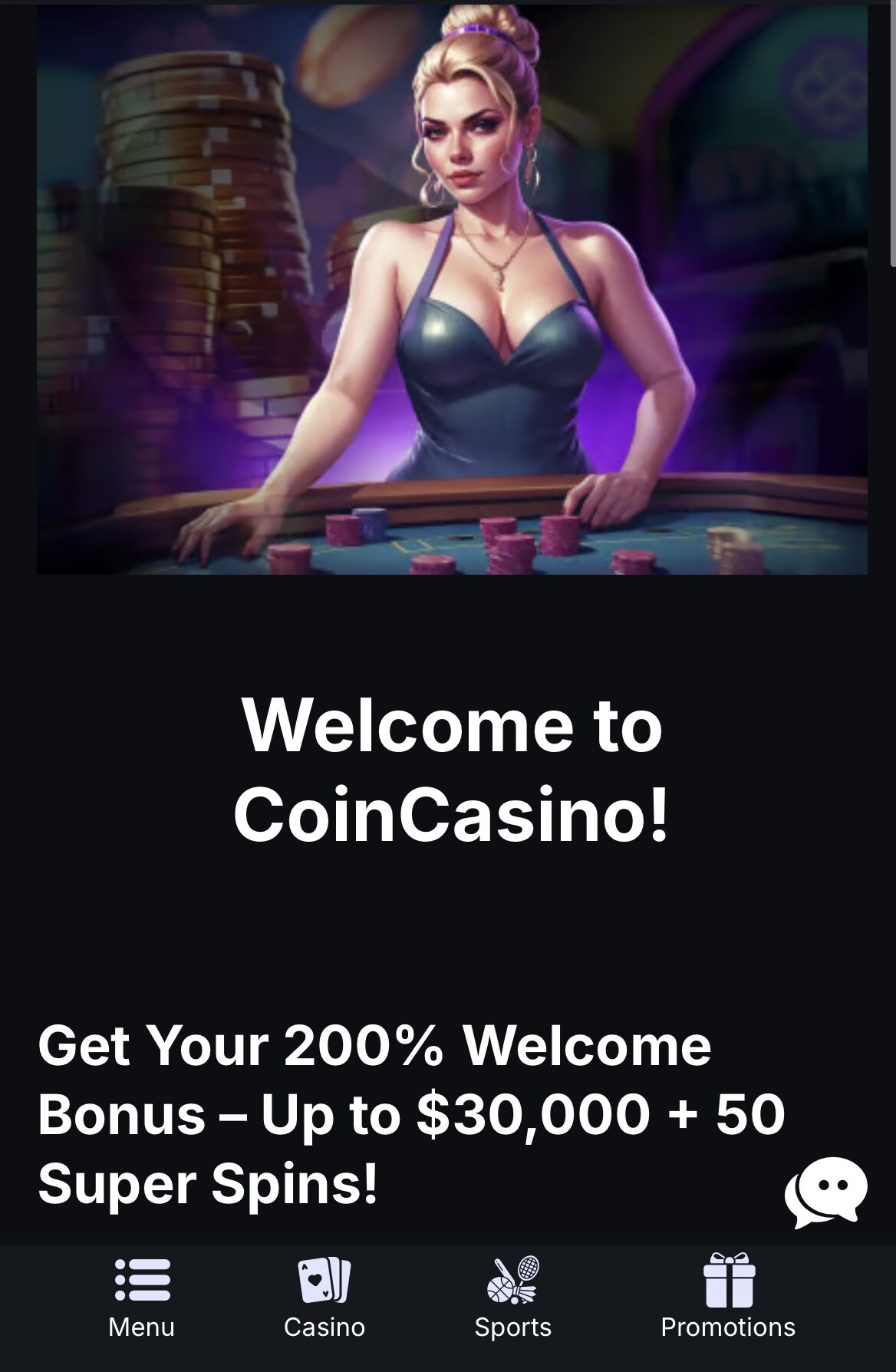 CoinCasino bonus