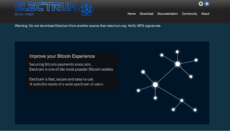 Electrum Website