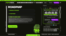 PEPENODE cryptocurrency is a meme coin using a mine-to-earn engine