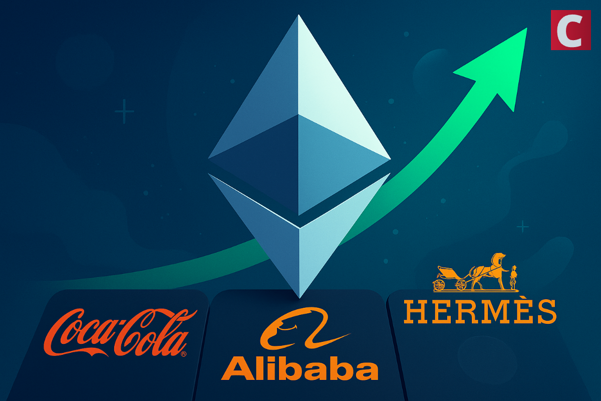Ethereum Flips Coca-Cola, Alibaba, and Hermes as Market Capitalization Soar Past $308 Billion