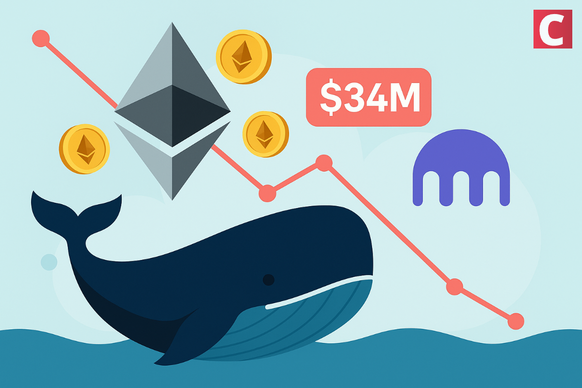 Ethereum ICO Whale Offloads $34M on Kraken Amid Pectra Upgrade Rollout