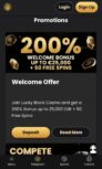 Lucky Block homepage