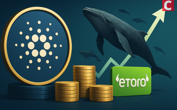 Whales Buy 180M Cardano (ADA) Amid eToro Relisting, Price Spike Ahead?