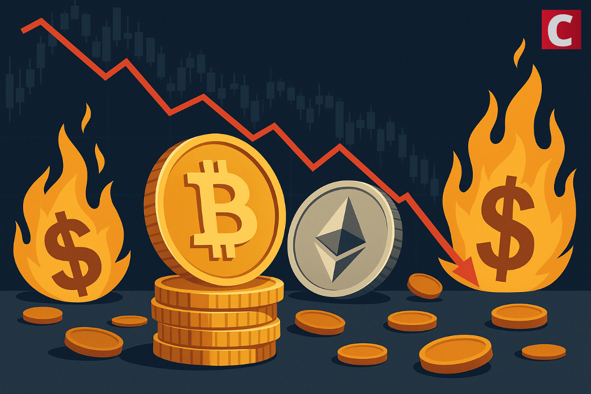 Bitcoin and Ethereum Lead as Crypto Liquidation Tops $724 Million