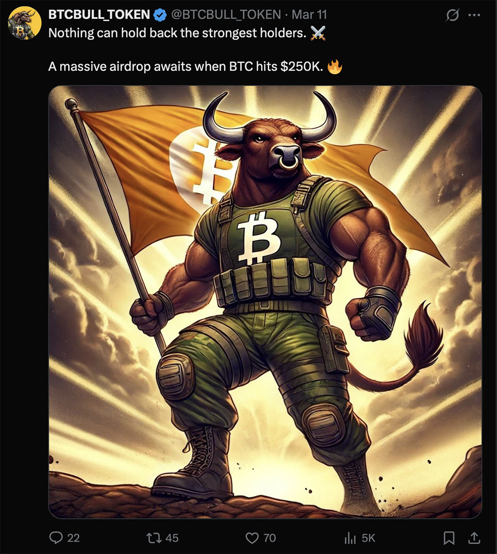 Bitcoin Surges Past $96K, But This Meme Coin Doubles the Returns - BTC Bull Token Raises $5.2M in ICO