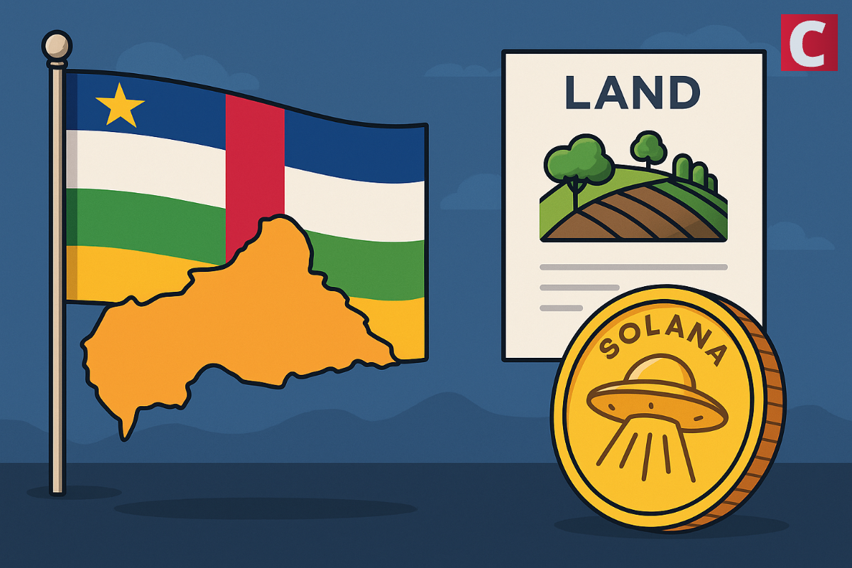 The Central African Republic Plans to Tokenize Land with National Solana-Based Meme Coin