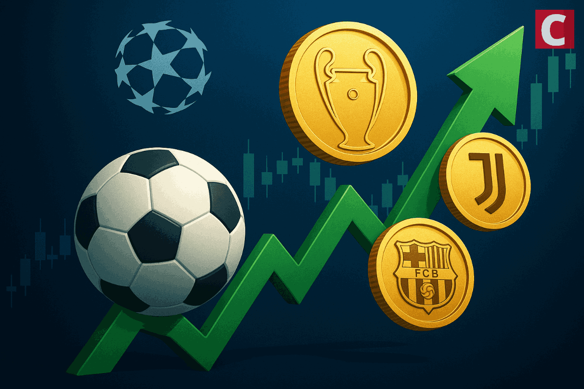 UCL Grand Finale in 2 Weeks: Finalists See Strong Gains on Fan Tokens