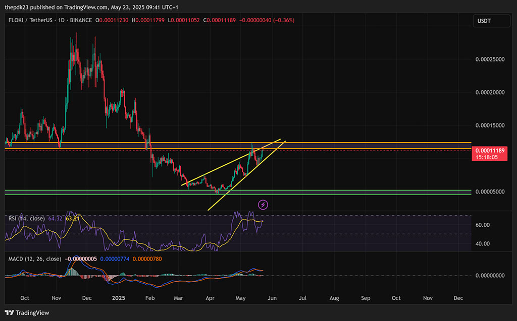 Floki Outpaces DOGE and SHIB - Is a Violent Upside Move Coming Next?