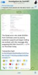 ZachXBT’s Telegram 