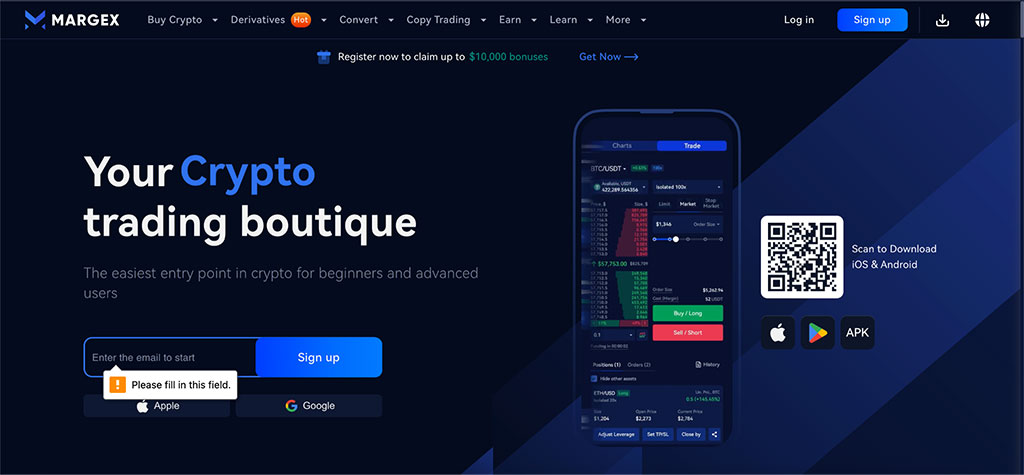 Margex Promo Code Offers Exclusive 20% Deposit Bonus for Crypto Traders