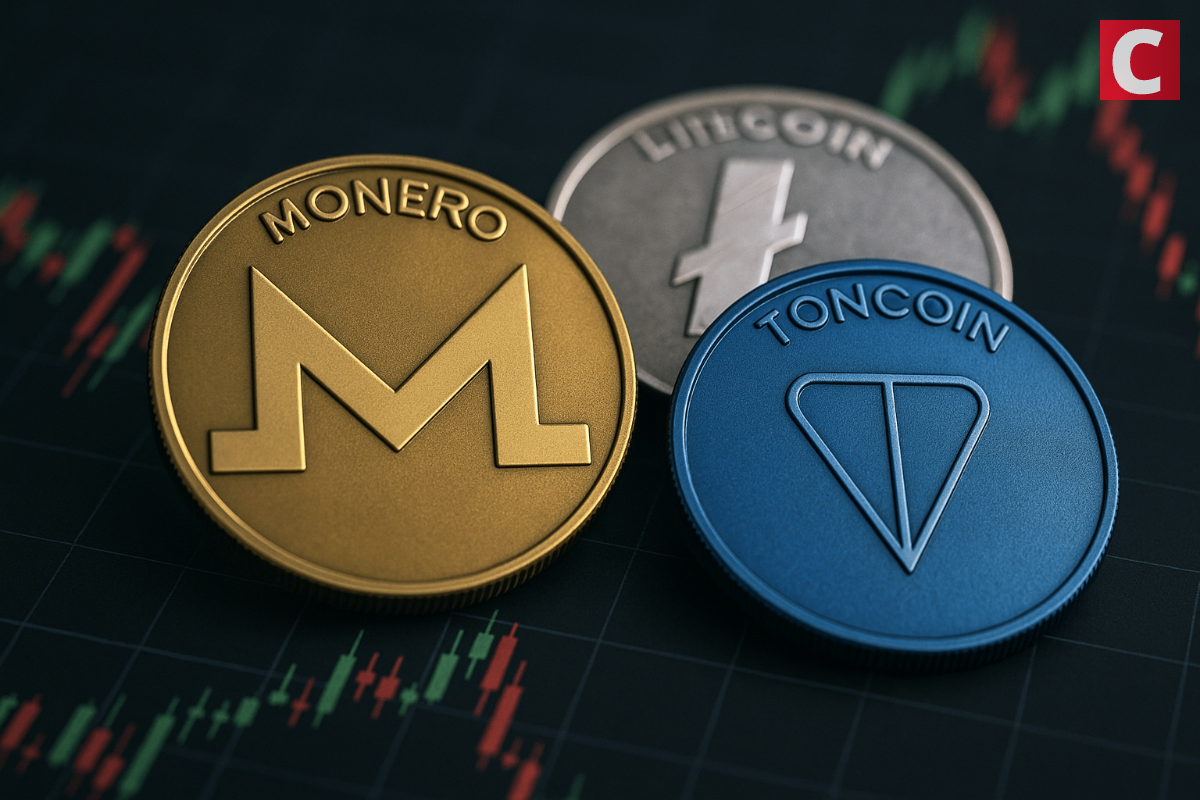 XMR Enters Top 25: Flips Litecoin and Toncoin