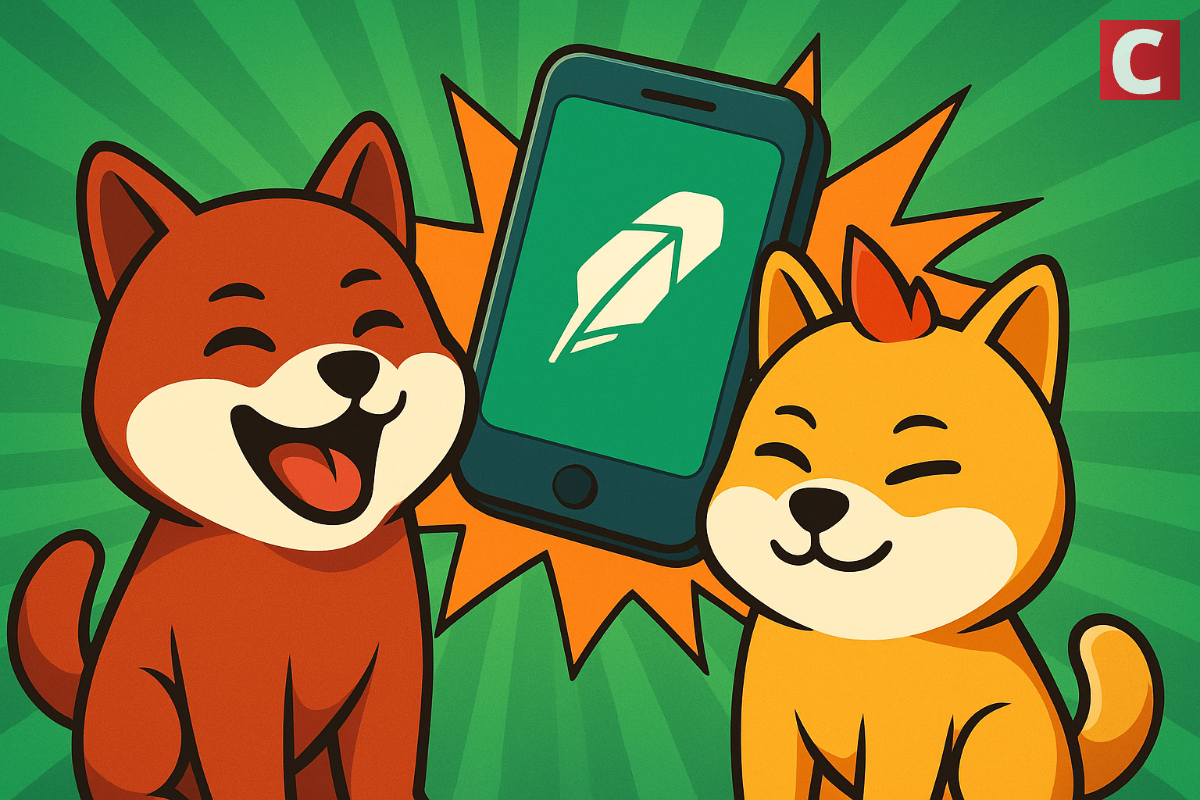 Meme Coin Rally: Robinhood Listing Triggers MOODENG, MEW 30% Upside