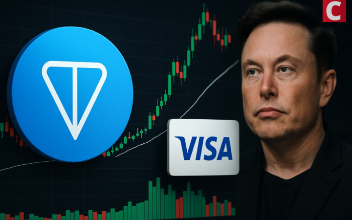 Toncoin (TON) Breaks Out with $1B+ Volume Surge, Visa Exec Joins as Musk Talks Heat Up