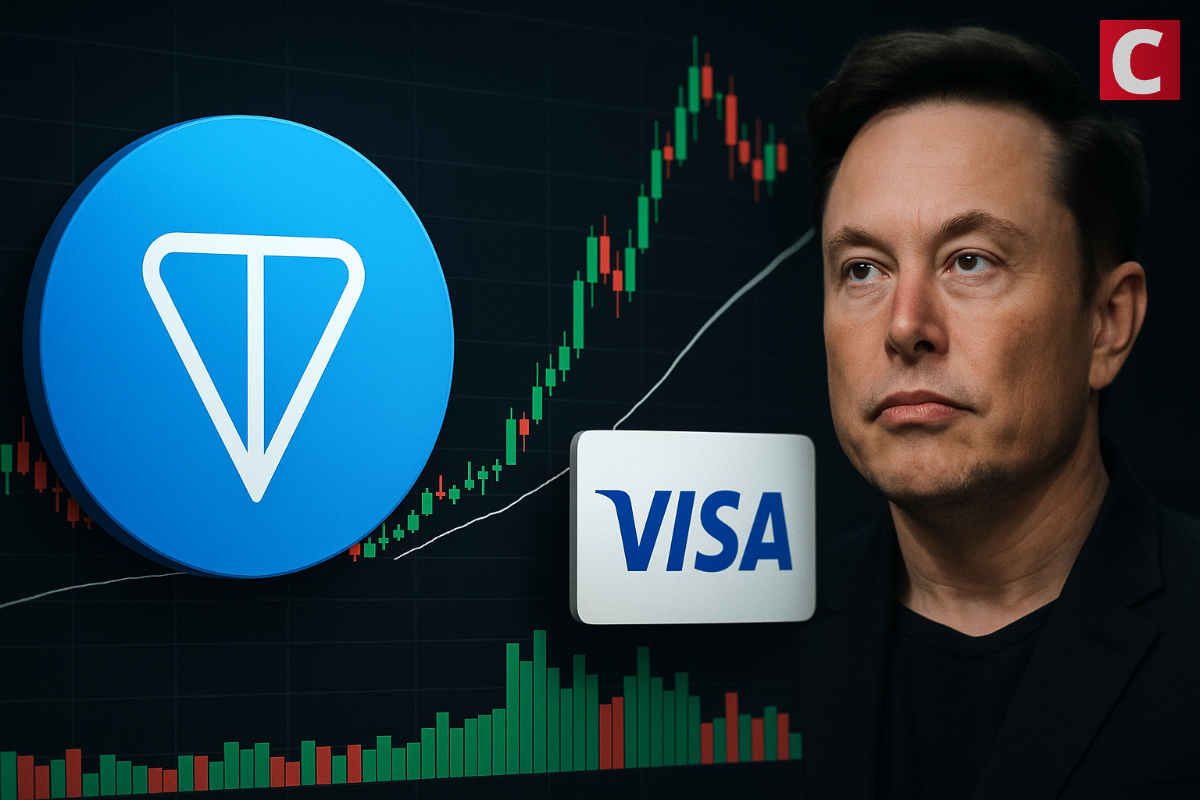Toncoin (TON) Breaks Out with $1B+ Volume Surge, Visa Exec Joins as Musk Talks Heat Up