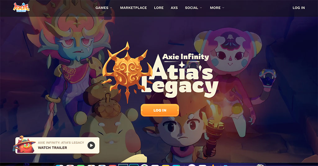 Axie Infinity game