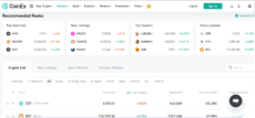 coinex interface