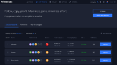 Margex Copy Trading Dashboard